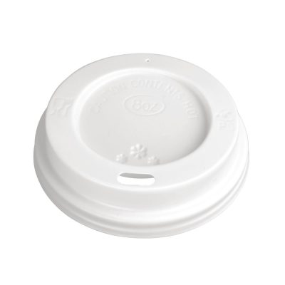 Fiesta Disposable Coffee Cup Lids White 225ml / 8oz (Pack of 1000)