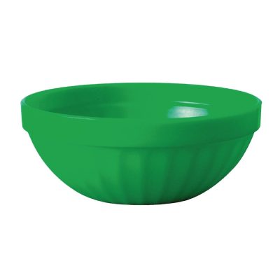 Olympia Kristallon Polycarbonate Bowls Green 102mm (Pack of 12)