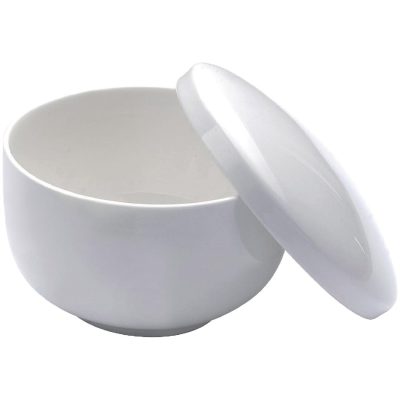 Elia Glacier Fine China Rice Bowl Lids 120mm (Pack of 6)