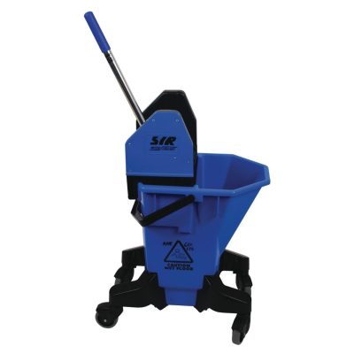 SYR Long Sally Mop Wringer and Bucket Blue
