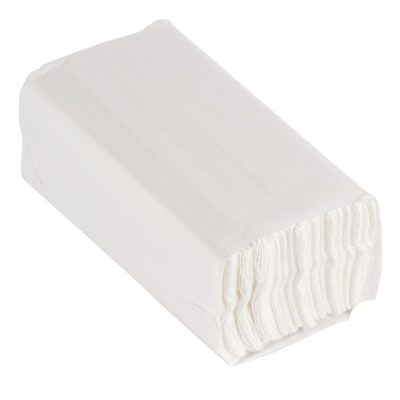 Jantex C Fold Paper Hand Towels White 2-Ply 160 Sheets (Pack of 15)