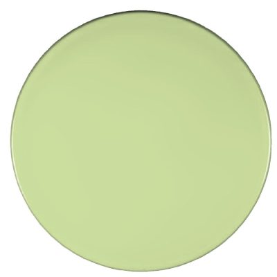 Werzalit Pre-drilled Round Table Top  Soft Green 800mm