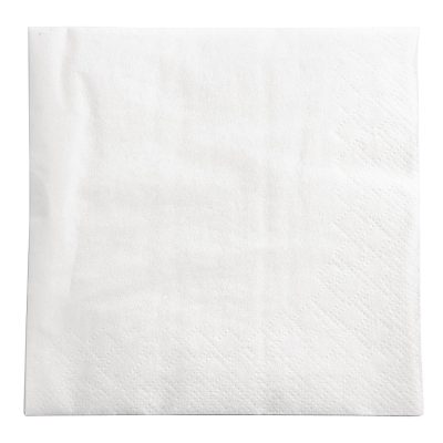 Fasana Cocktail Napkins White 240mm (Pack of 1500)