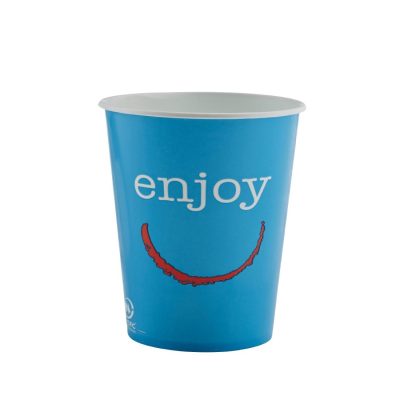 Huhtamaki Enjoy Paper Cold Cups 255ml / 9oz (Pack of 2000)