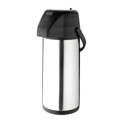 Olympia Stainless Steel Topped Pump Action Airpot 3Ltr