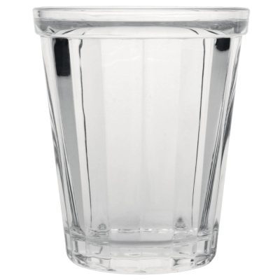 Olympia Cabot Panelled Glass Tumbler 260ml (Pack of 6)