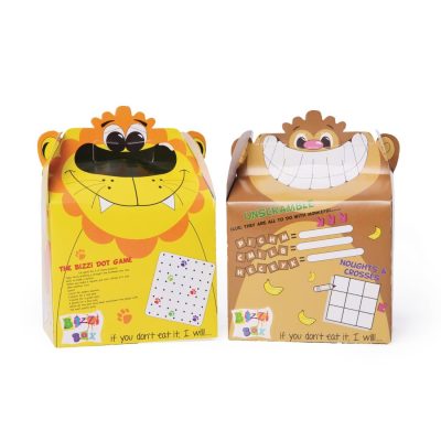 Crafti’s Kids Bizzi Boxes Assorted Zoo Lion and Monkey (Pack of 200)