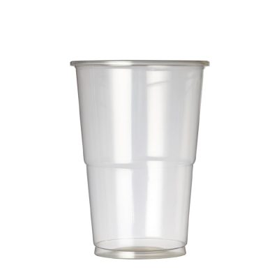 eGreen Premium Disposable Half Pint Glasses CE Marked 284ml (Pack of 1000)