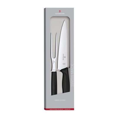 Victorinox Swiss Classic Carving Knife and Fork Set