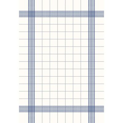 Duni Bistro Compostable Towel Napkins Blue Check 380 x 540mm (Pack of 250)