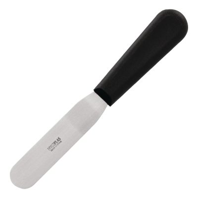 Hygiplas Angled Blade Palette Knife Black 10cm