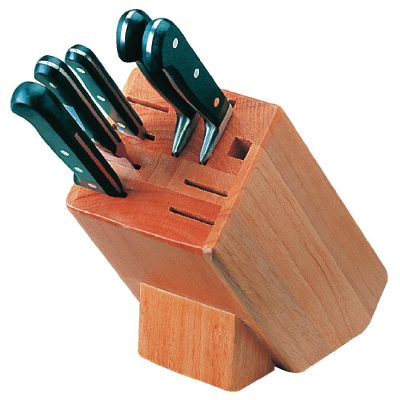 Vogue Wooden Knife Block 9 Slots