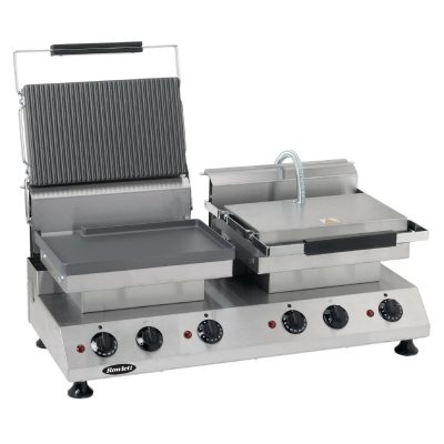 Rowlett Double Contact Grill Flat and Ribbed Plates