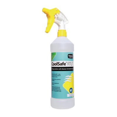 CoolSafe Refrigeration Coil Cleaner & Disinfectant Concentrate RTU – 8x1L (NSF Approved)                 