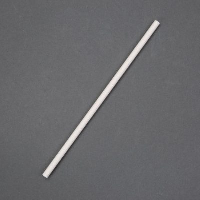 Biodegradable Paper Straws White (Pack of 250)