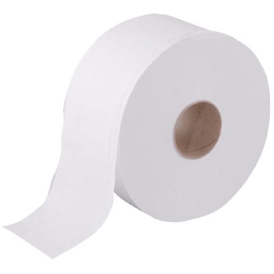 Jantex Mini Jumbo Toilet Rolls 2-Ply 150m (Pack of 12)