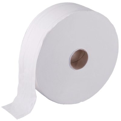 Jantex Jumbo Toilet Rolls 2-Ply 300m (Pack of 6)