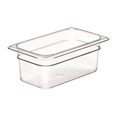 Cambro Polycarbonate 1/4 Gastronorm Pan 100mm