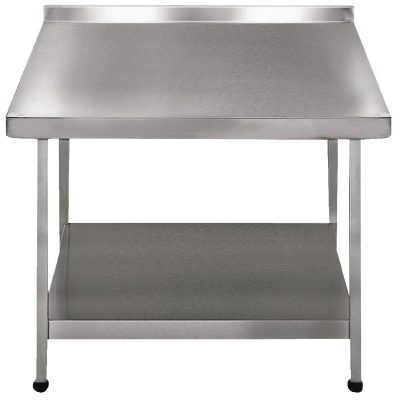 Franke Sissons Stainless Steel Wall Table with Upstand 600x600mm