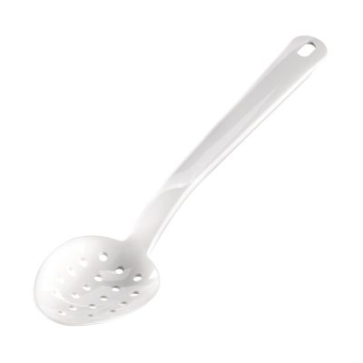 Matfer Bourgeat Exoglass Perforated Serving Spoon White 13″