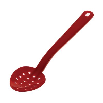 Matfer Bourgeat Exoglass Perforated Serving Spoon Red 13″