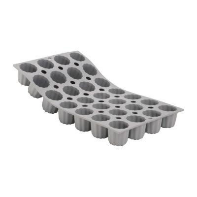 DeBuyer Elastomoule Silicone Mould 28 Mini Canele 19ml Each