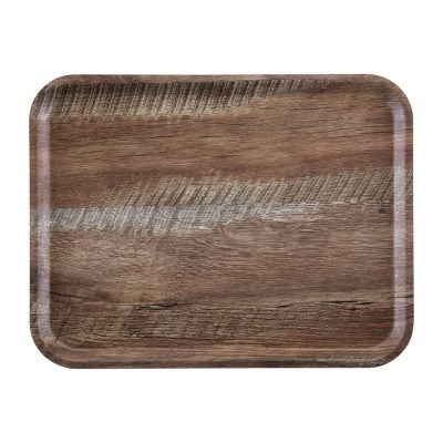 Cambro Madeira Laminate Canteen Tray Dark Oak 430mm