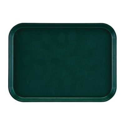 Cambro EpicTread Fibreglass Rectangular Non-Slip Tray Green 415mm