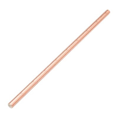 Utopia Biodegradable Paper Straws Copper (Pack of 250)