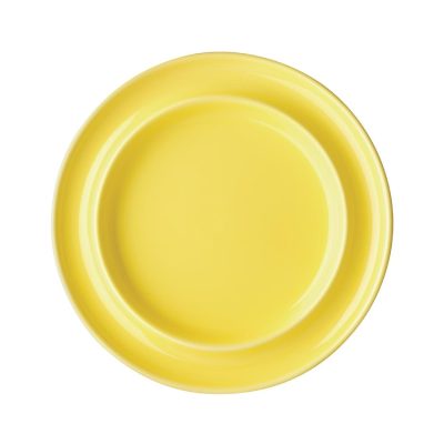 Olympia Kristallon Heritage Raised Rim Plates Yellow 205mm (Pack of 4)