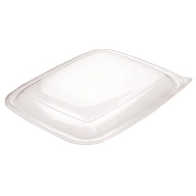 Fastpac Large Rectangular Food Container Lids 1350ml / 48oz (Pack of 150)