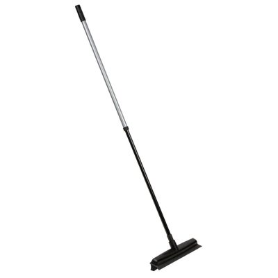 Jantex Clean Sweep Rubber Broom and Telescopic Handle