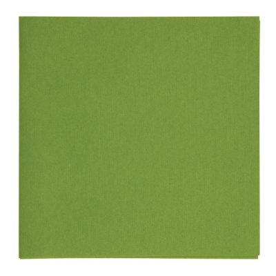 Duni Dunisoft Compostable Dinner Napkins Leaf Green 400mm (Pack of 720)