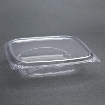 Fiesta Green Compostable PLA Hinged-Lid Deli Containers 227ml / 8oz (Pack of 200)