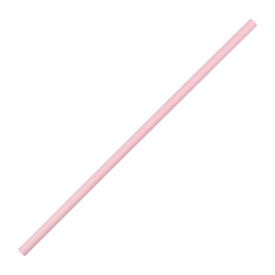 Fiesta Green Compostable Paper Straws Pink (Pack of 250)