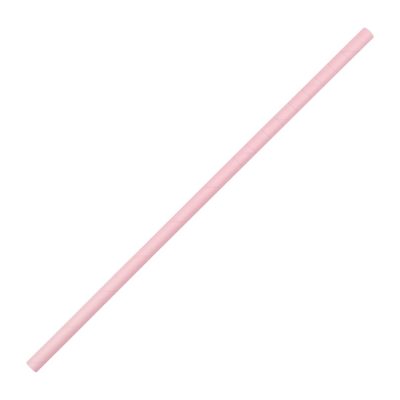 Fiesta Green Compostable Bendy Paper Straws Pink (Pack of 250)