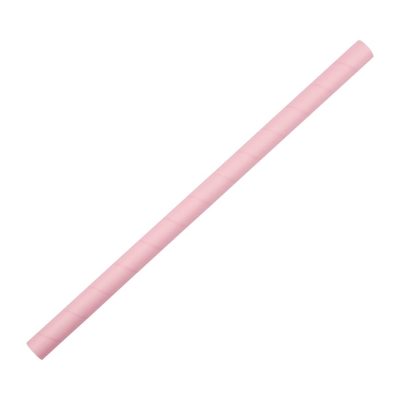 Fiesta Green Compostable Paper Smoothie Straws Pink (Pack of 250)