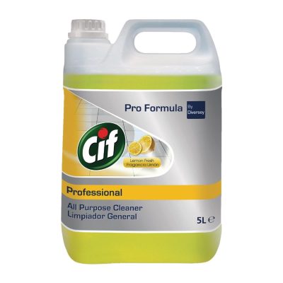 Cif Pro Formula Lemon All-Purpose Cleaner Concentrate 5Ltr (2 Pack)