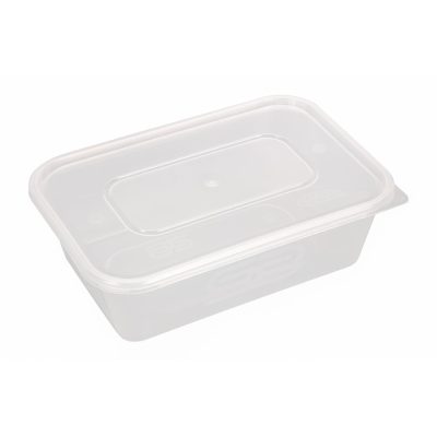 Premium Takeaway Food Containers With Lid 650ml / 23oz (Pack of 250)