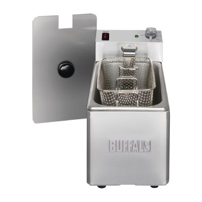 Buffalo Single Tank Single Basket 3Ltr Countertop Fryer 2kW