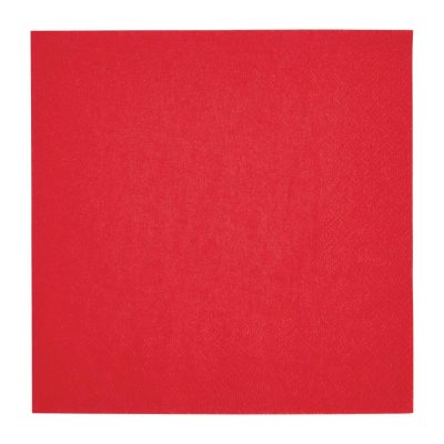 Fiesta Lunch Napkins Red 330mm (Pack of 2000)