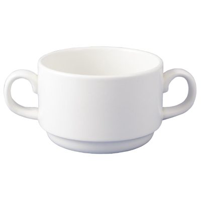 Dudson Classic White Soup Cups 310ml (Pack of 36)