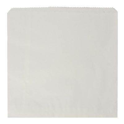 Vegware Compostable Recycled Flat Sandwich Bags White (Pack of 1000)