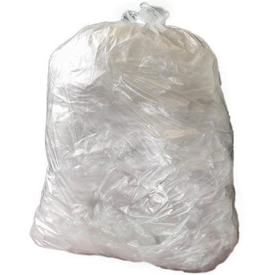 Jantex Large Heavy Duty Clear Bin Bags 80Ltr (Pack of 200)