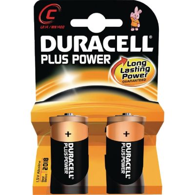 Duracell C Batteries (Pack of 2)