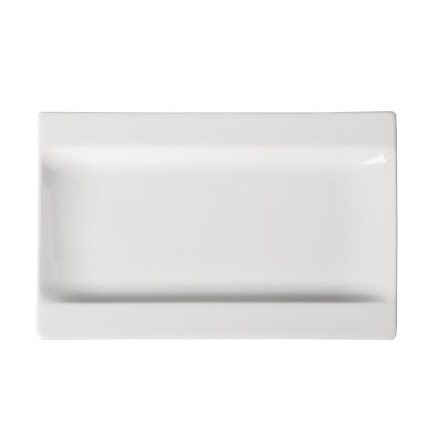 Royal Bone Deva Prime Rectangular Tray Plates 145x 230mm (Pack of 6)