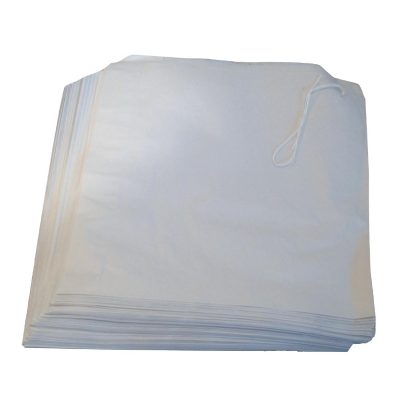 Strung White Paper Counter Bags (Pack of 1000)