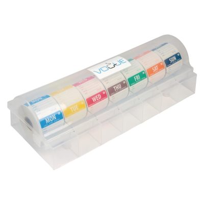 Dissolvable Colour Coded Food Labels with 2″ Dispenser
