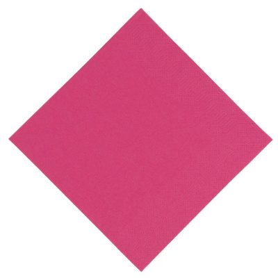 Duni Compostable Lunch Napkins Fuchsia 330mm (Pack of 1000)