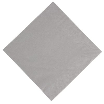 Duni Compostable Dinner Napkins Granite Grey 400mm (Pack of 1000)